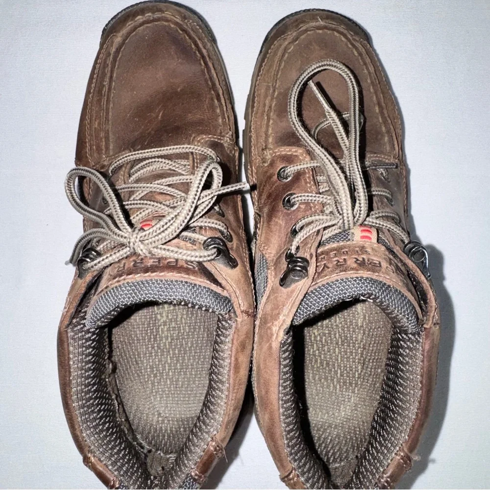 Sperry Top Sider Rugged Waterproof Brown Men's Boots Size 8.5.‎